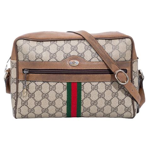 gucci ophidia gc supreme cavnvas belt bag|Gucci ophidia bag vintage.